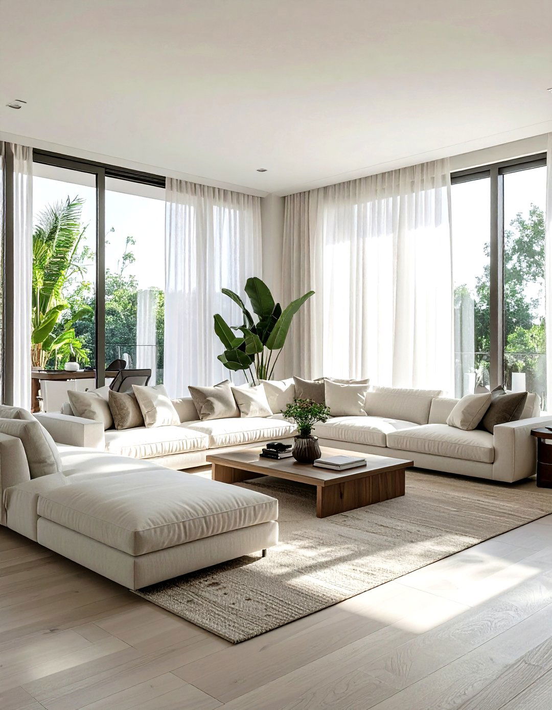 Natural Light Living Room - 30 designer decor ideas