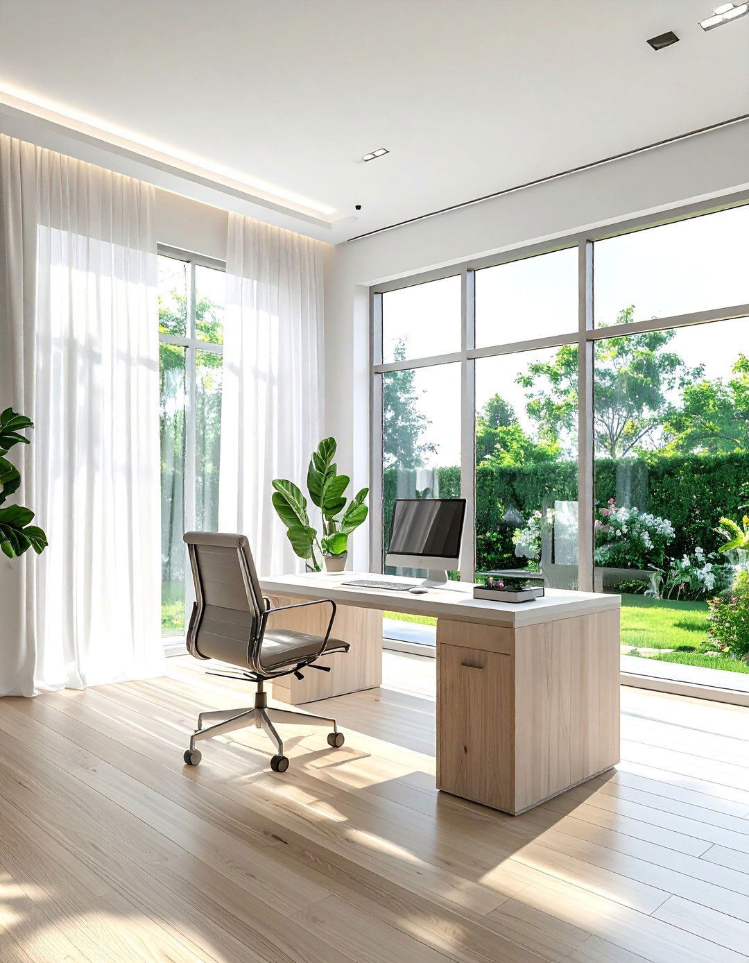 Natural Light Office - 30 productive office ideas