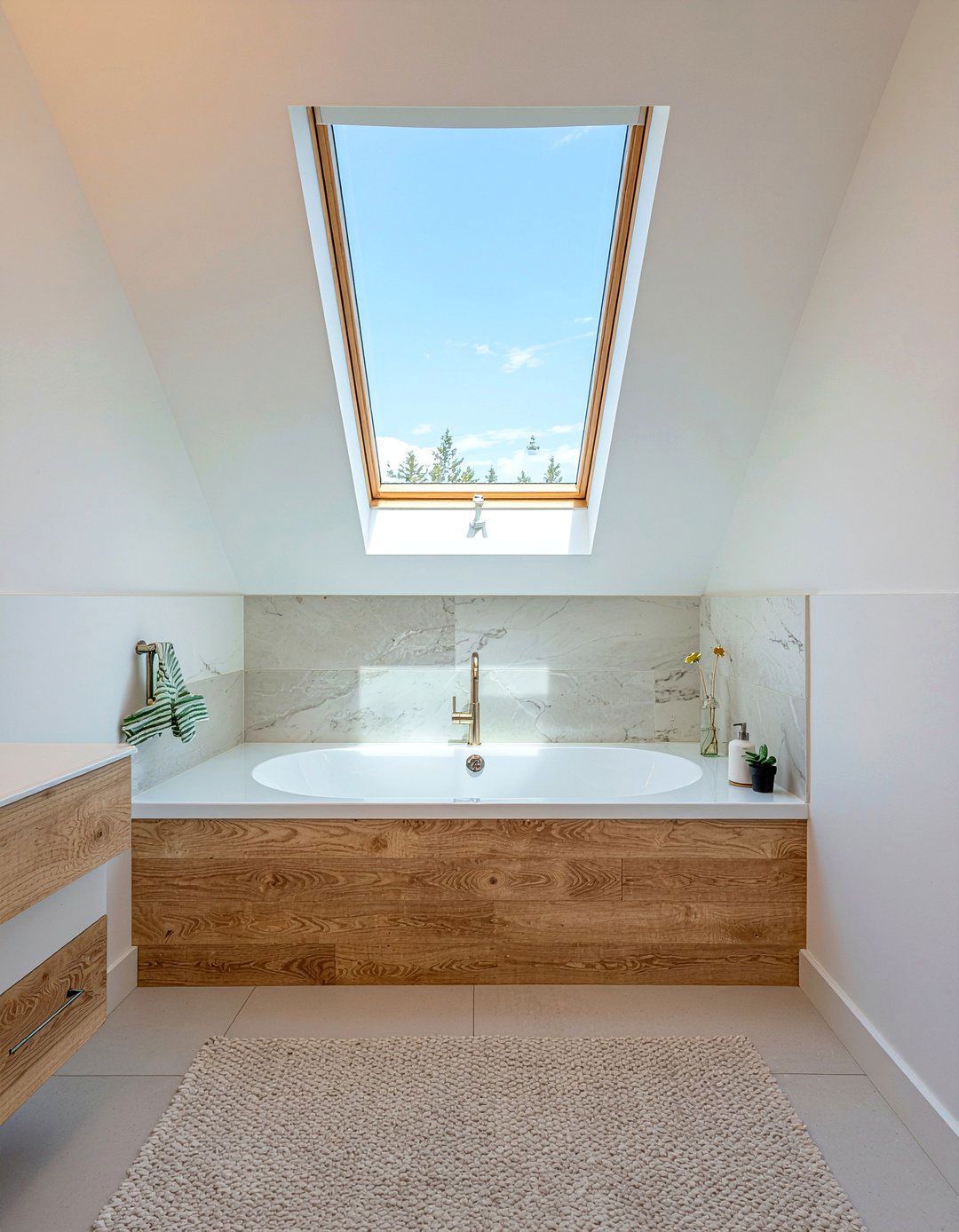 Natural Light Skylight - 30 bathroom for elderly ideas