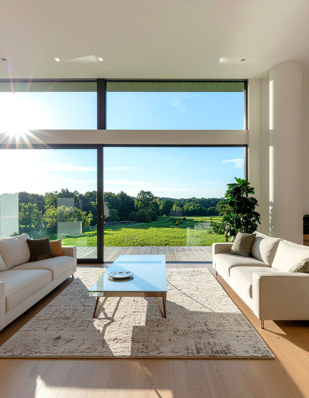 Natural Light - 30 calming living room ideas