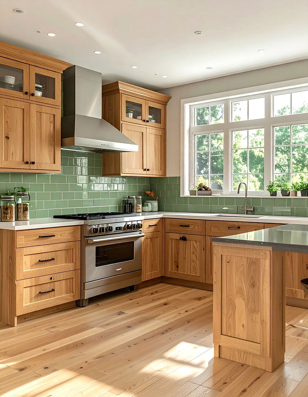 Natural Maple Kitchen Cabinets - 30 wood kitchen cabinet ideas