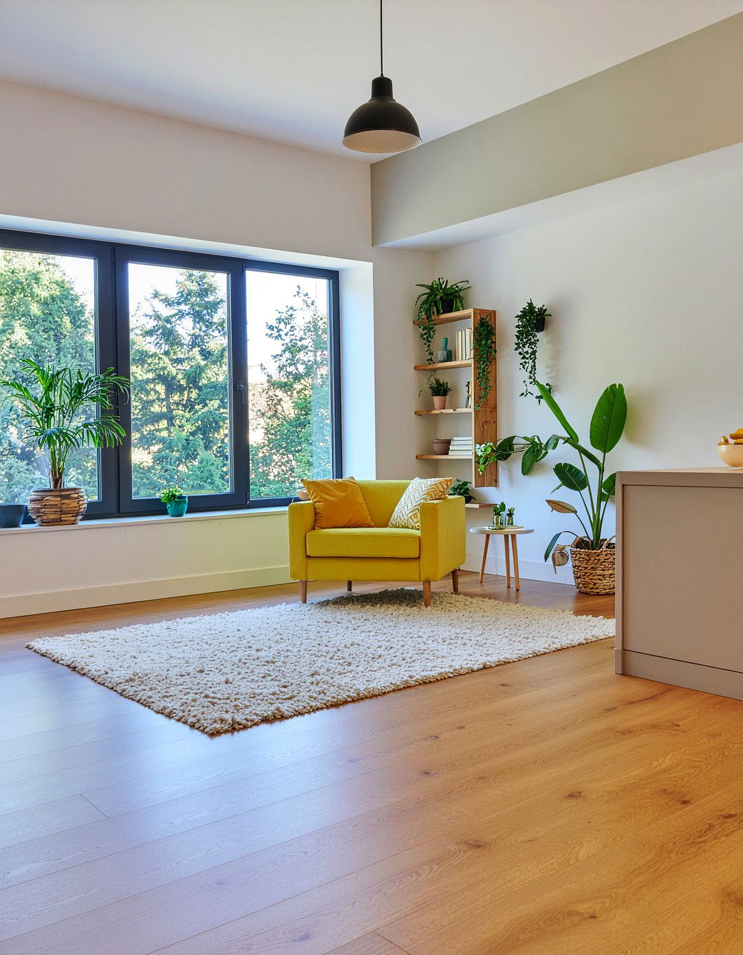 Natural Maple Vinyl Flooring - 30 living room vinyl flooring ideas