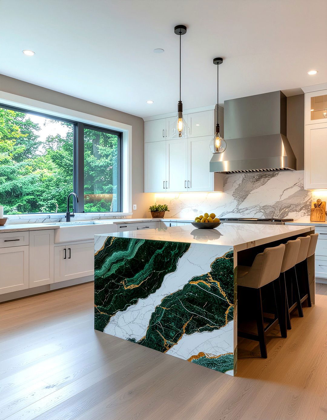 Natural Stone Countertops - 30 collected kitchen ideas