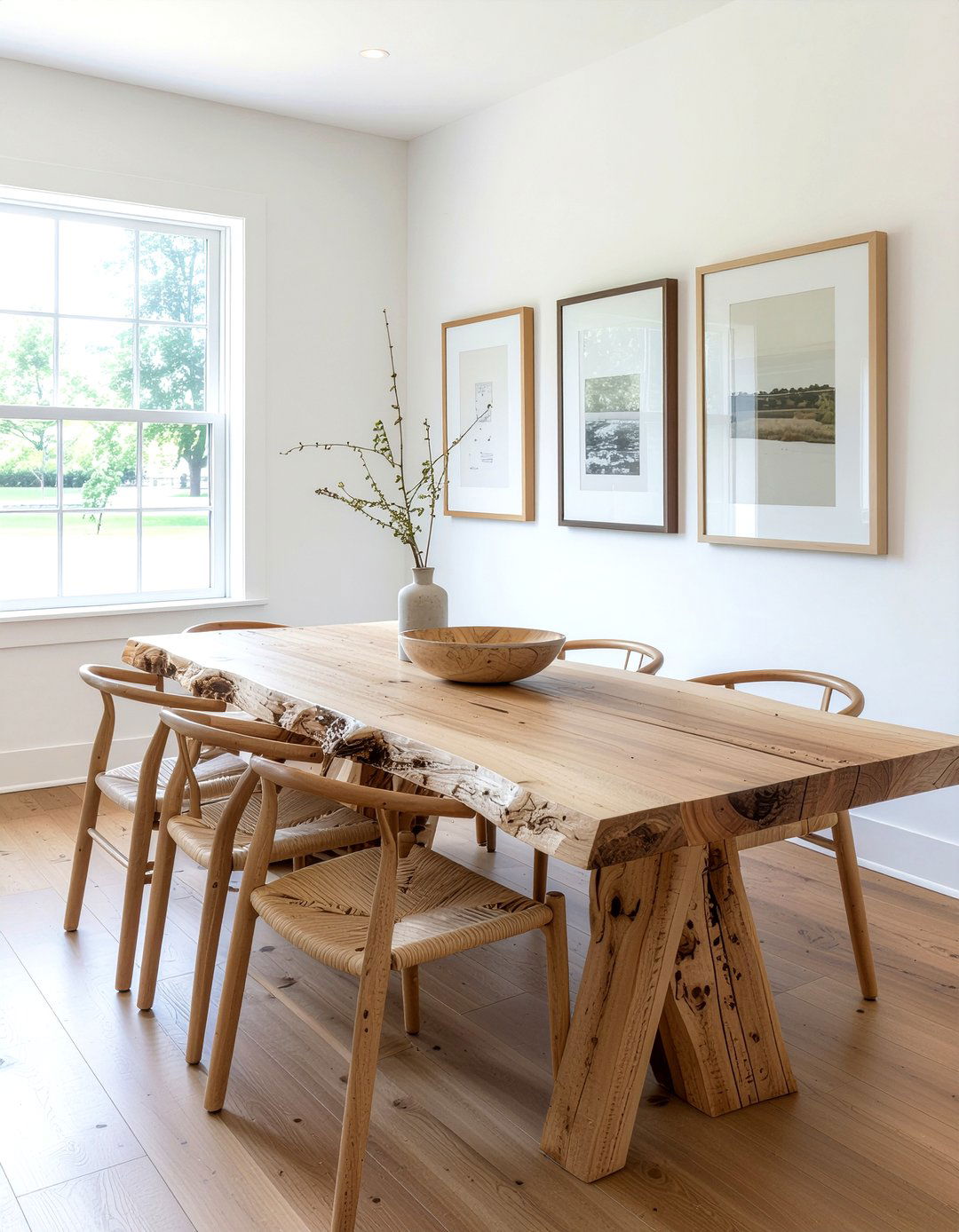 Natural Wood Accents - 30 effortless decor ideas