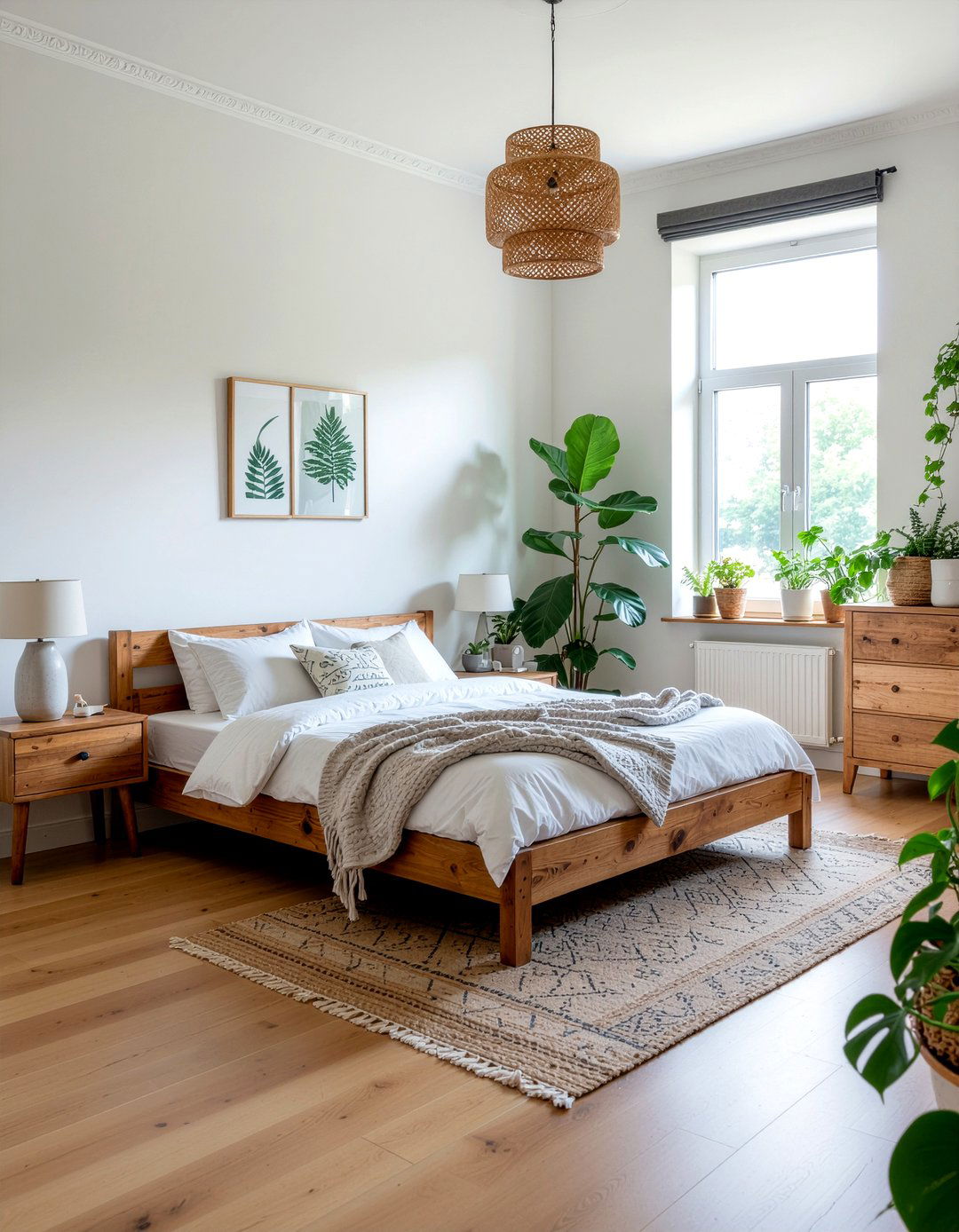 Natural Wood Furniture - 30 jungle bedroom ideas