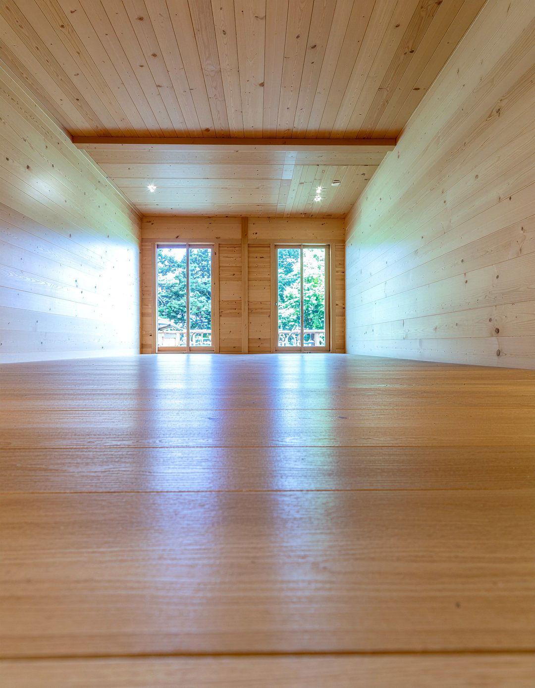 Natural Wood Interior - 30 Japanese living room ideas