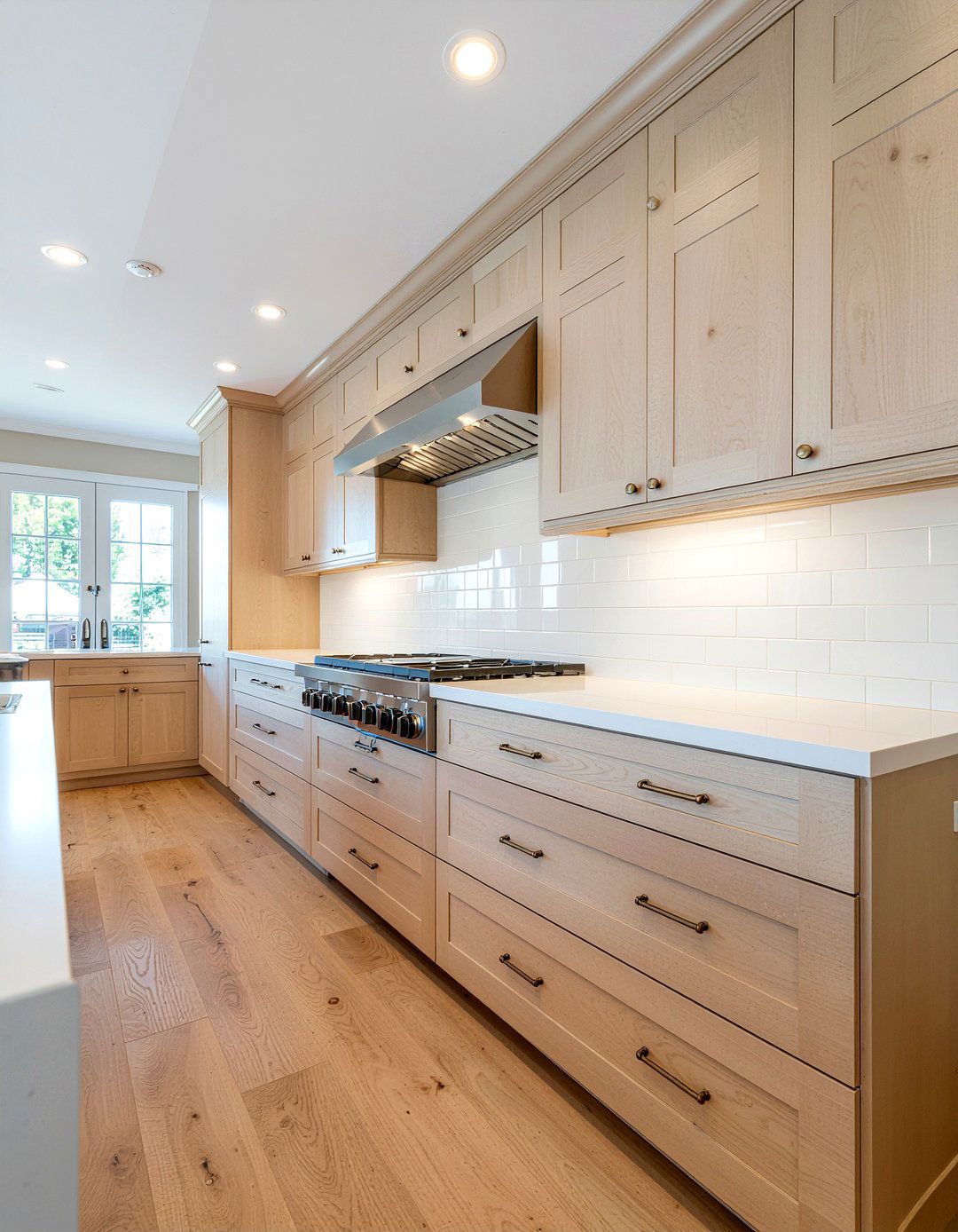 Natural Wood Kitchen Cabinets - 30 inviting kitchen ideas