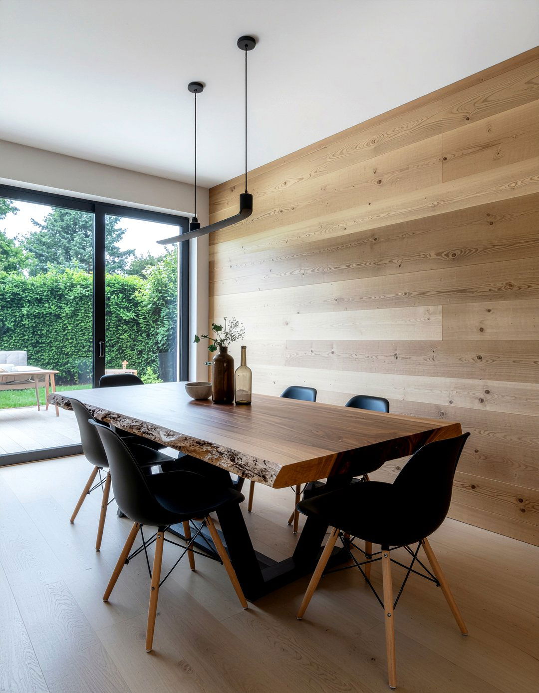 Natural Wood Texture - 30 bold dining room ideas