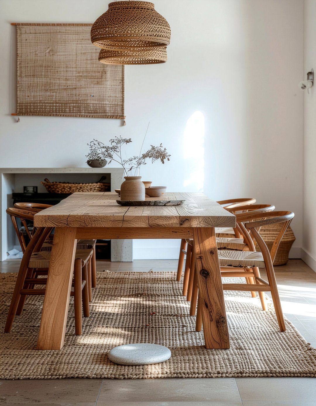 Natural Wood - 30 dedicated dining room ideas