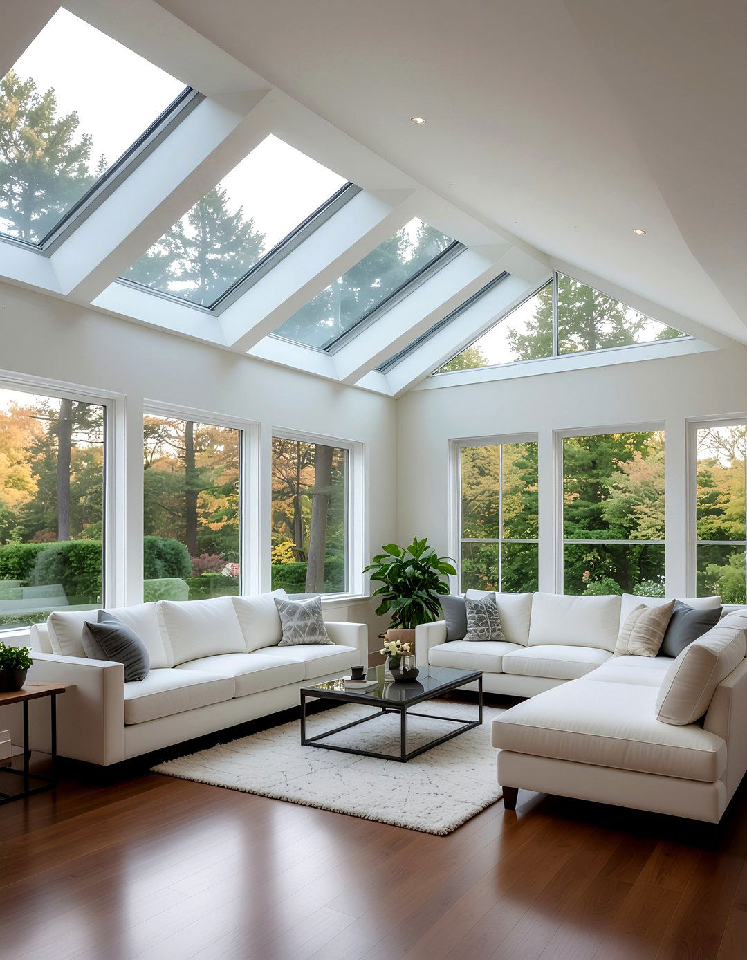 Natural light living room - 30 new construction living room ideas
