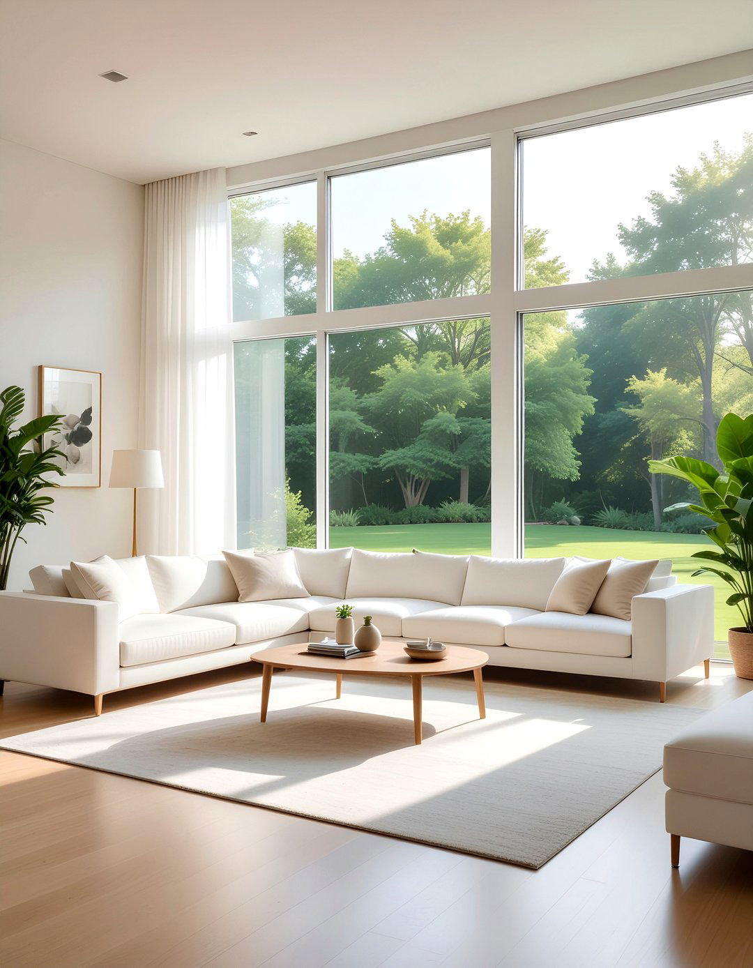 Natural light living room - 30 wellness living room ideas