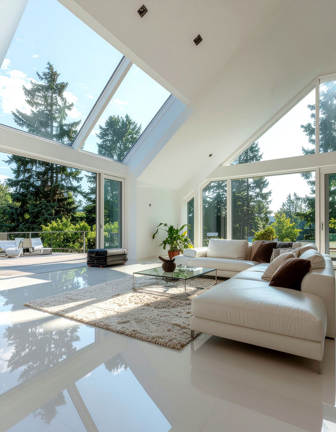 Natural light living room - 30 living room cathedral ceiling ideas