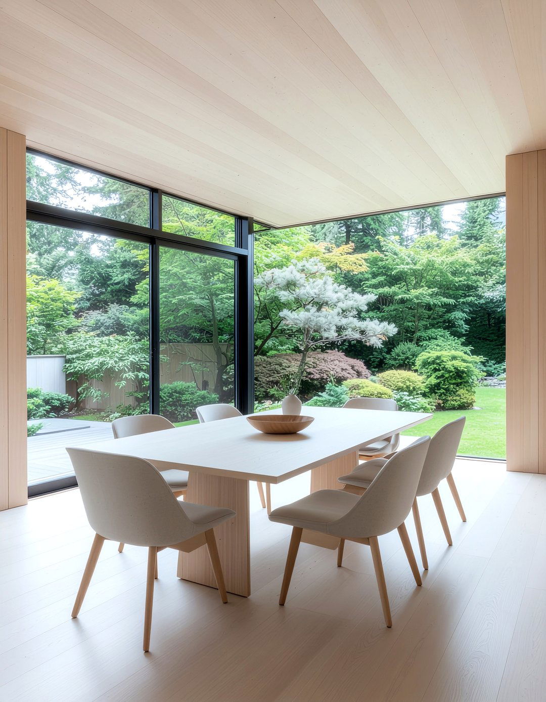 Natural oak paneling dining room - 30 dining room paneling ideas
