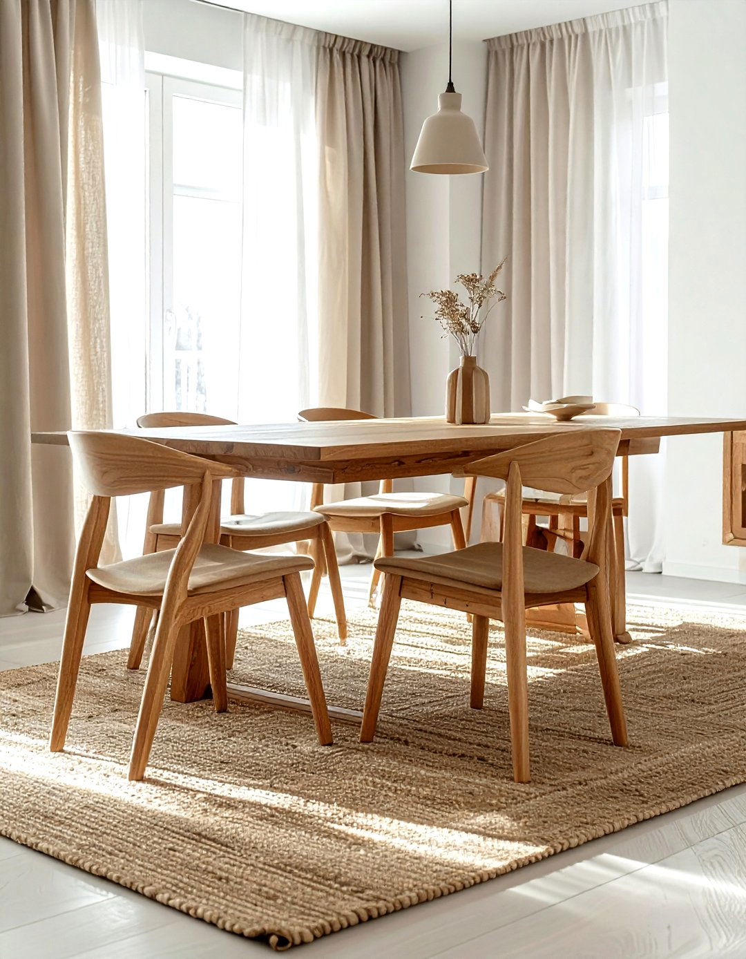 Natural oak wishbone chair - 30 wishbone dining chair ideas