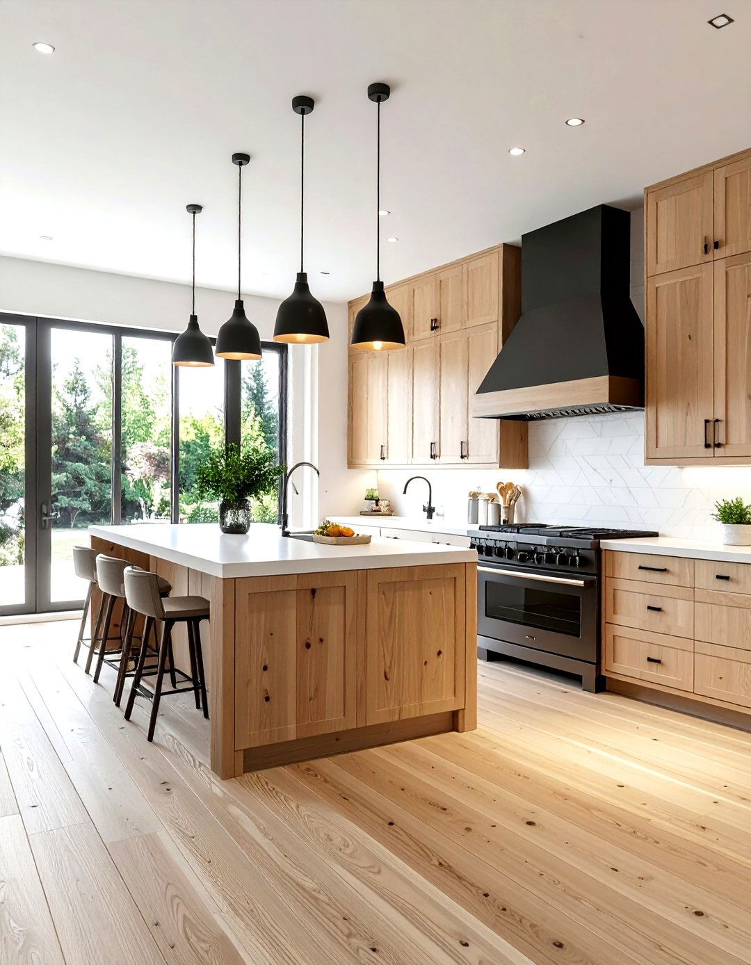 Natural pine tongue and groove kitchen - 30 kitchen tongue and groove ceiling ideas