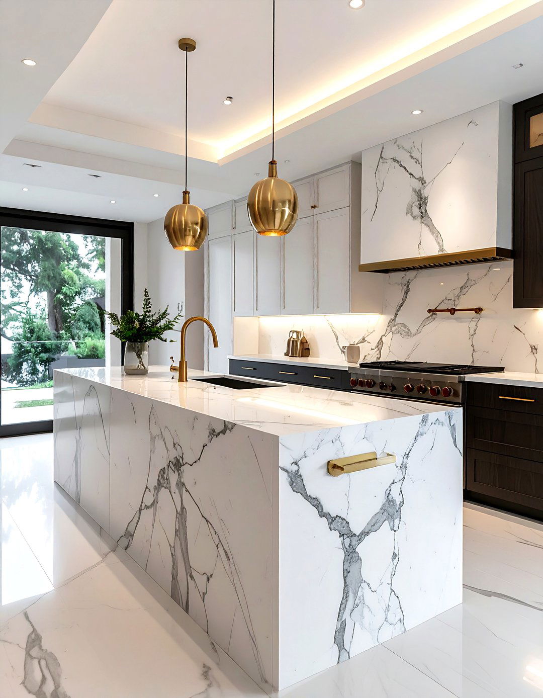 Natural stone backsplash - 30 incredible decor ideas