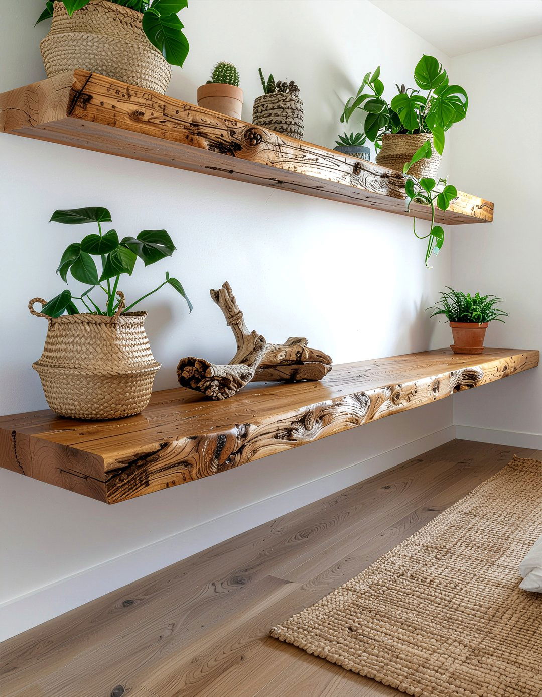 30 Practical Bedroom Ledge Shelves for Smart Wall Storage