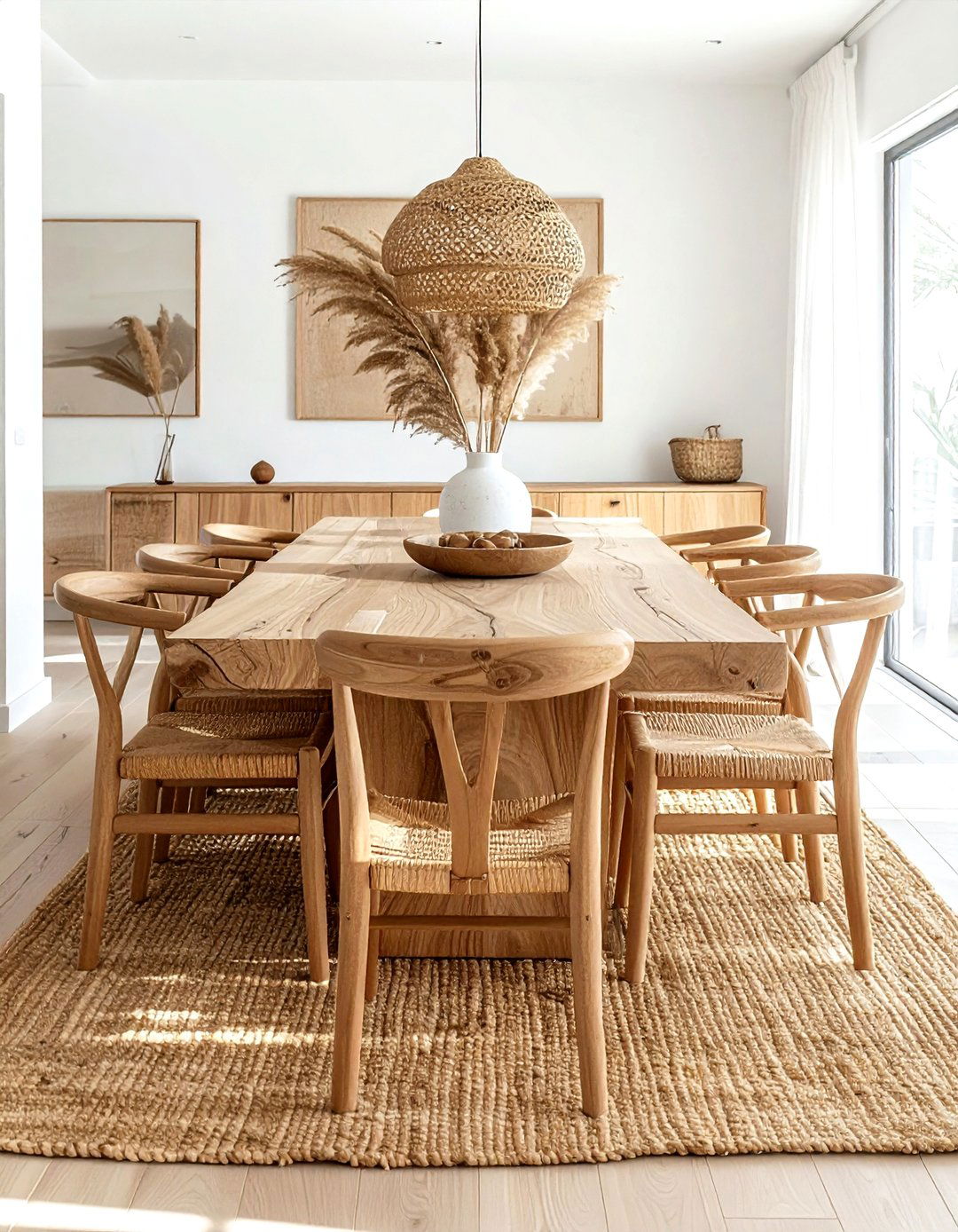Natural wood dining room - 30 welcoming dining room ideas