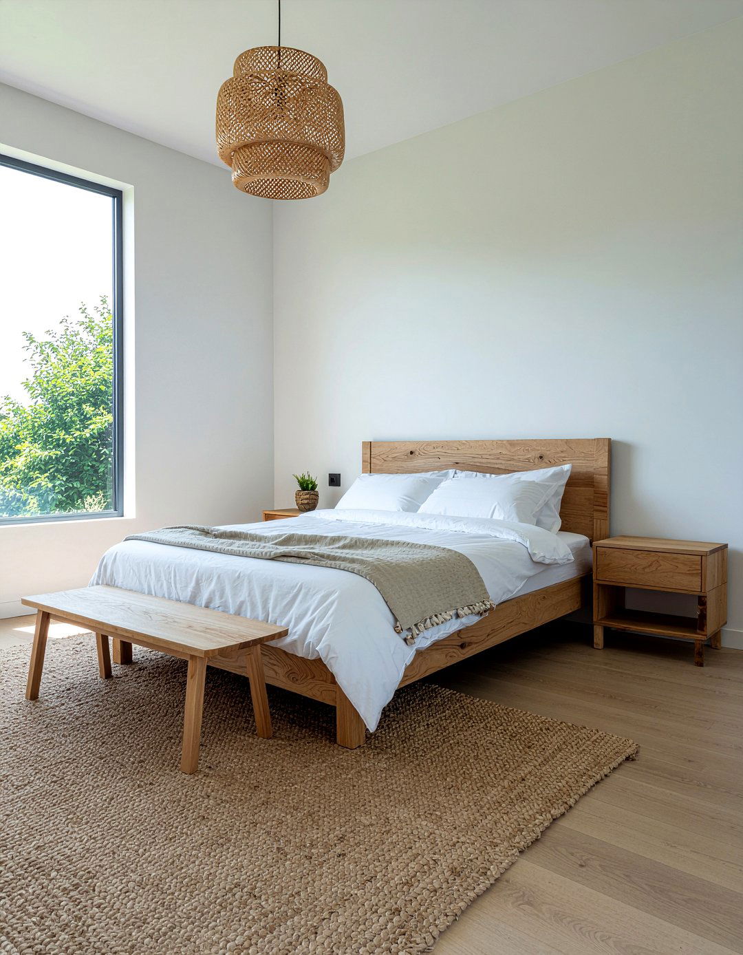 Natural wood furniture - 30 earthy bedroom ideas