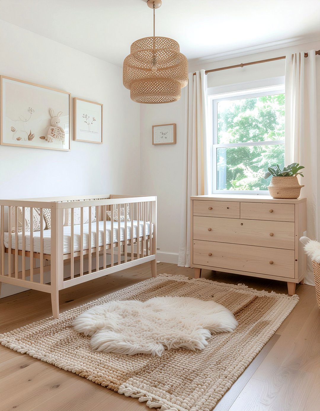 Natural wood nursery - 30 everyday decor ideas