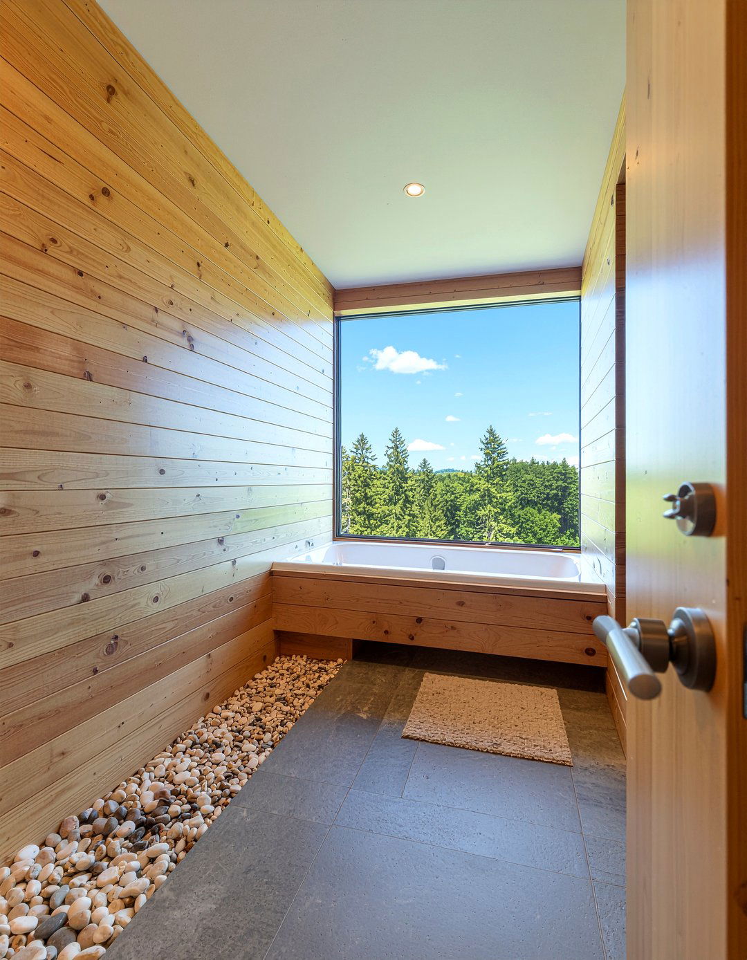 Natural wood shiplap bathroom - 30 bathroom shiplap ideas