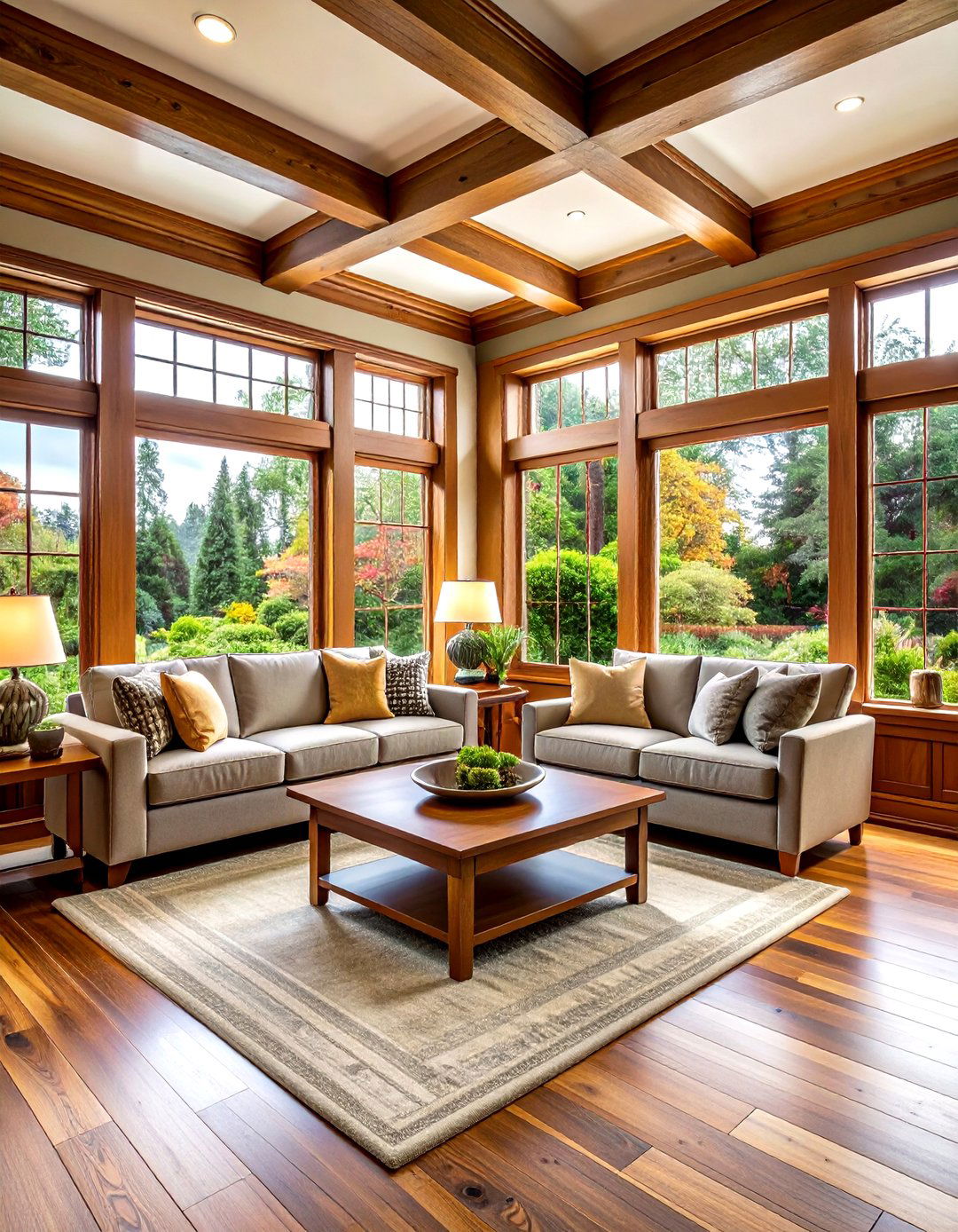 Natural wood trim - 30 wood accent ideas