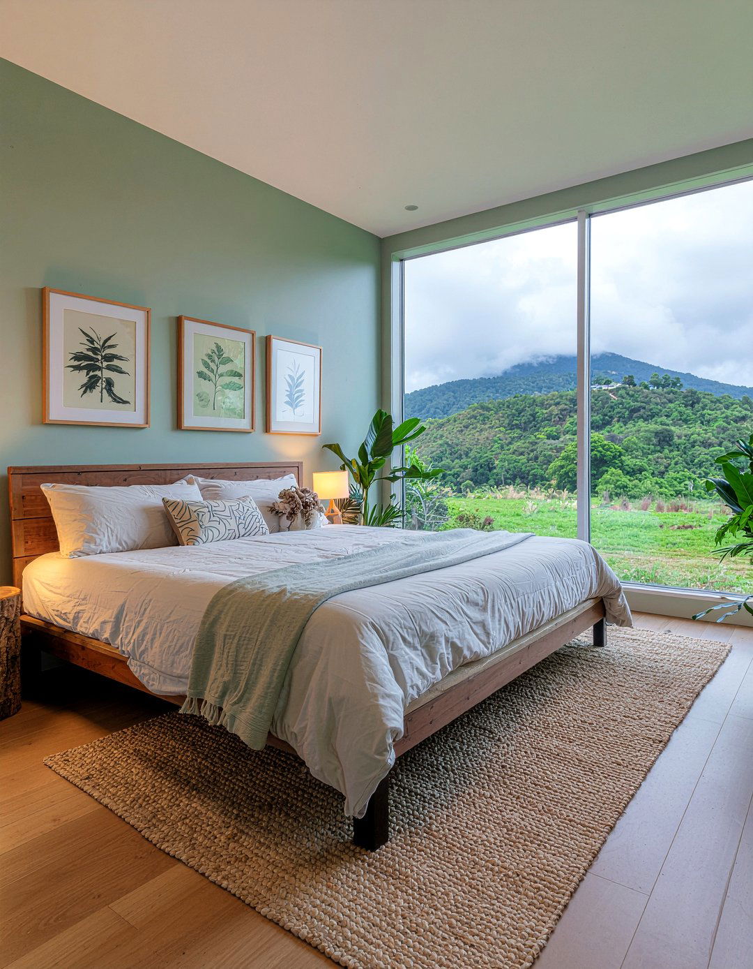 Nature Inspired Mountain Bedroom - 30 mountain house bedroom ideas