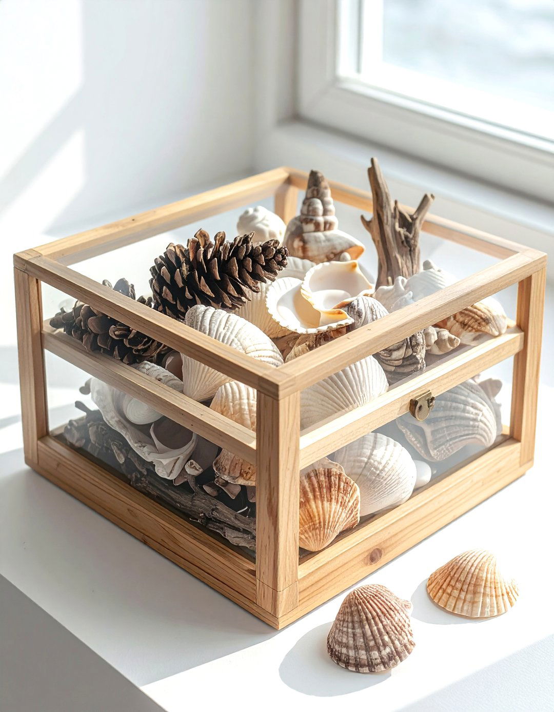 Nature find box - 30 keepsake box ideas