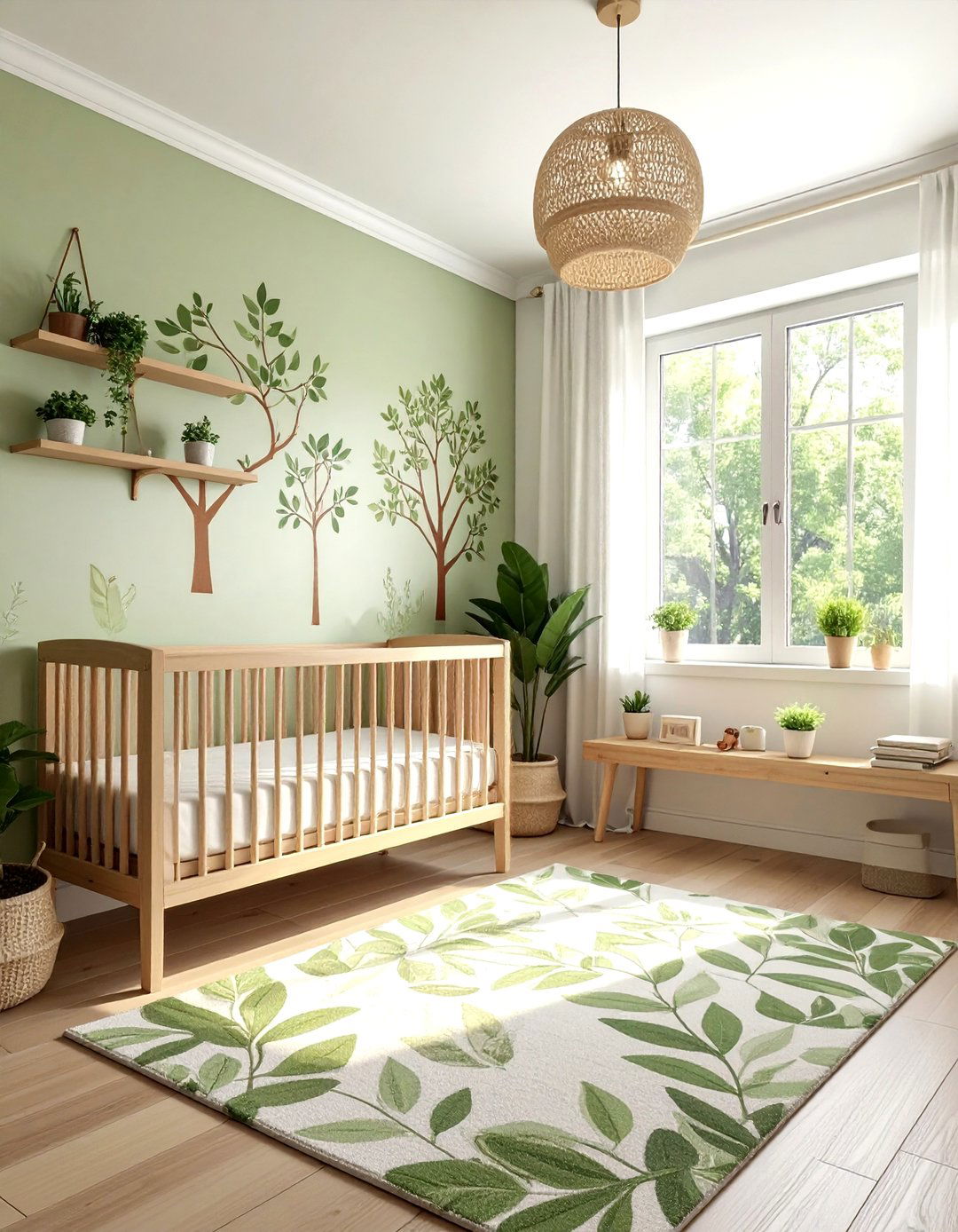 Nature inspired nursery - 30 garden-inspired decor ideas
