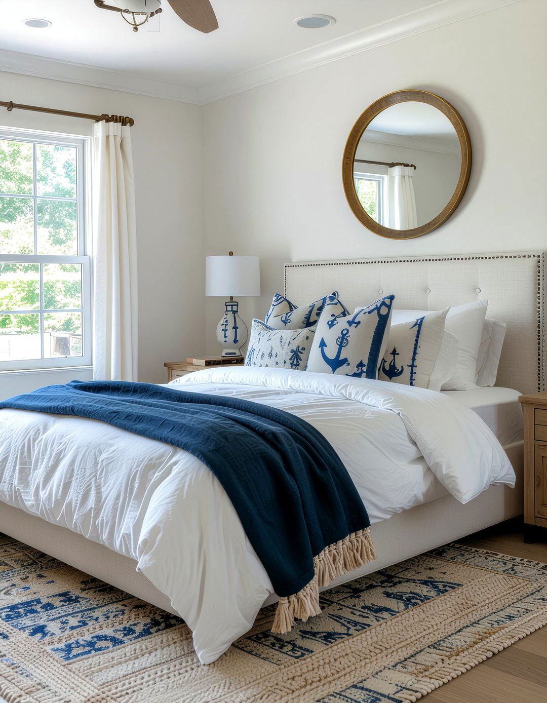 Nautical Bedroom Decor - 30 beach house bedroom ideas