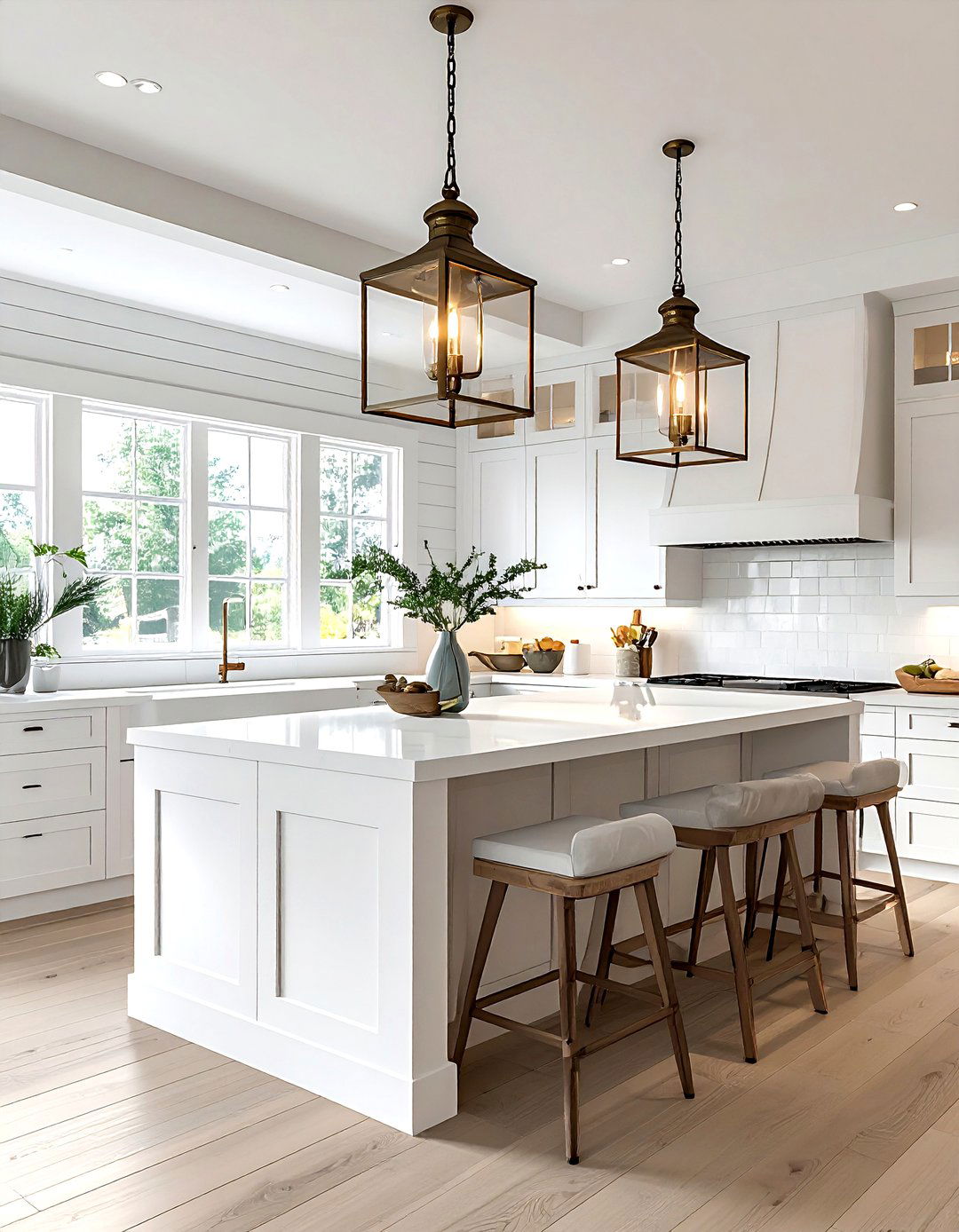 Nautical Pendant Lighting - 30 Cape Cod kitchen ideas
