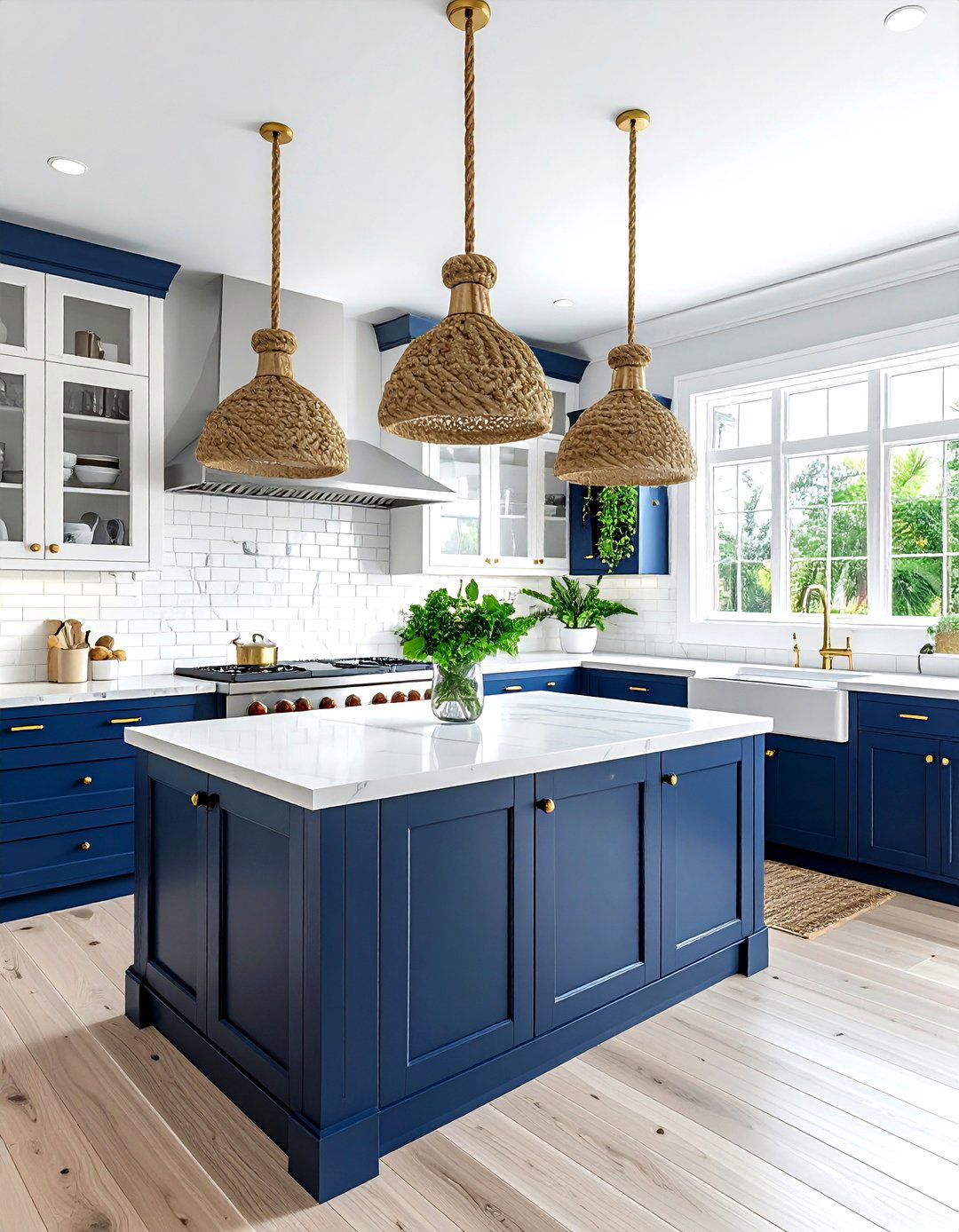 Nautical Rope Decor - 30 Caribbean kitchen ideas