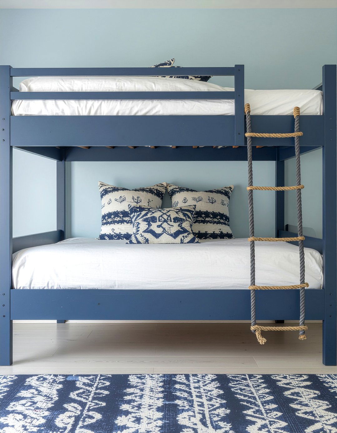 Nautical Triple Bunk Bed - 30 triple bunk bed ideas