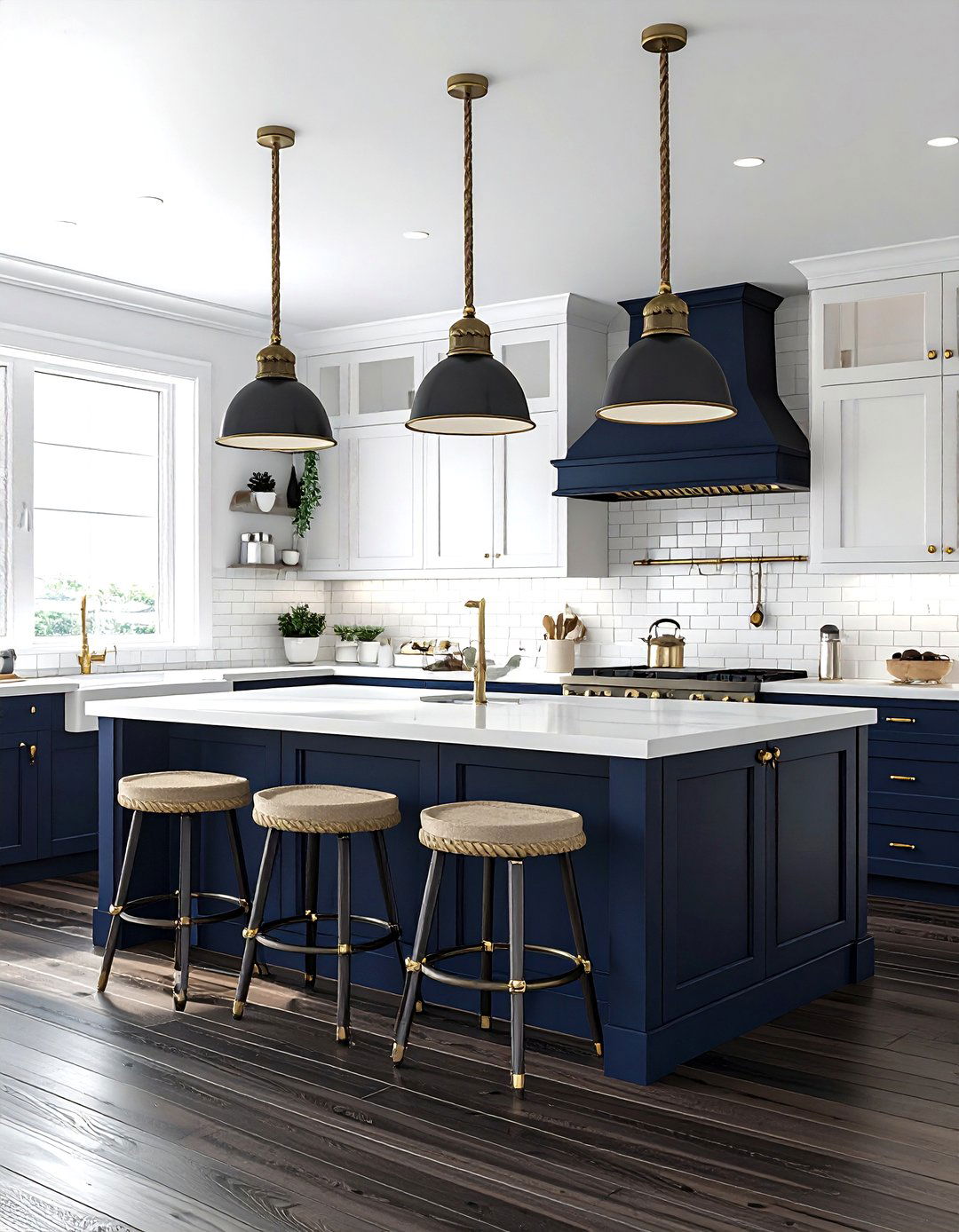 Nautical kitchen - 30 coastal kitchen ideas
