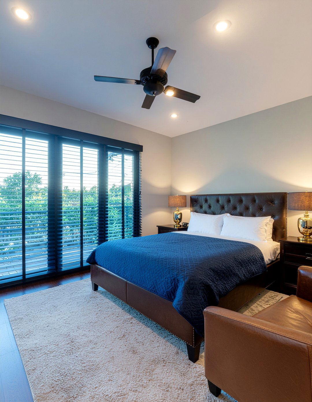 Navy Blinds Bedroom - 30 bedroom blinds