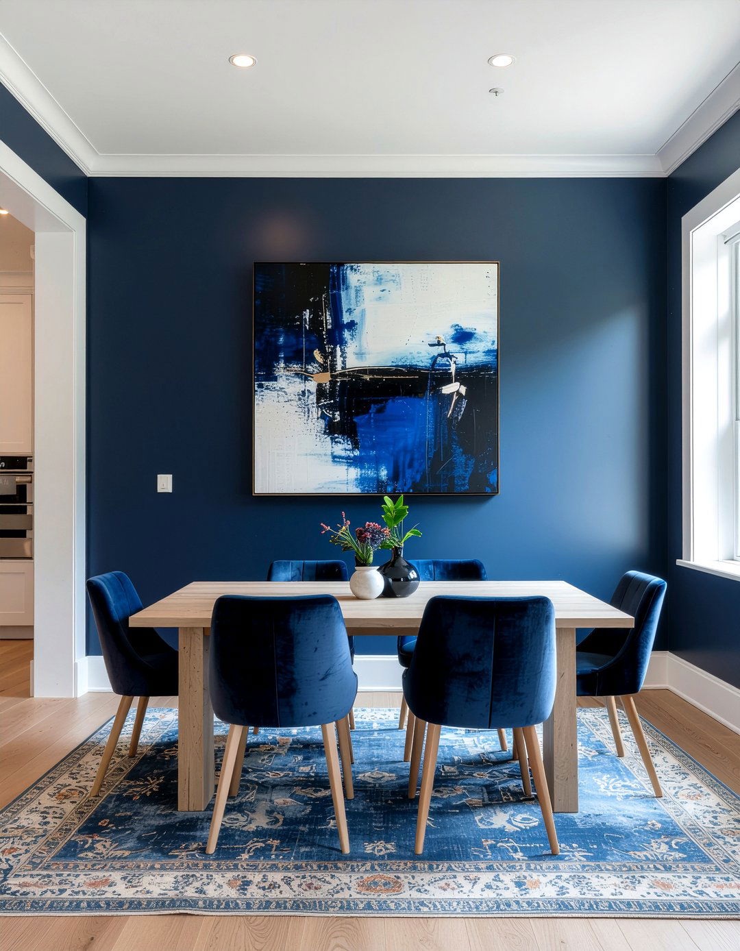30 Classic Navy Dining Room Ideas for Your Modern Home