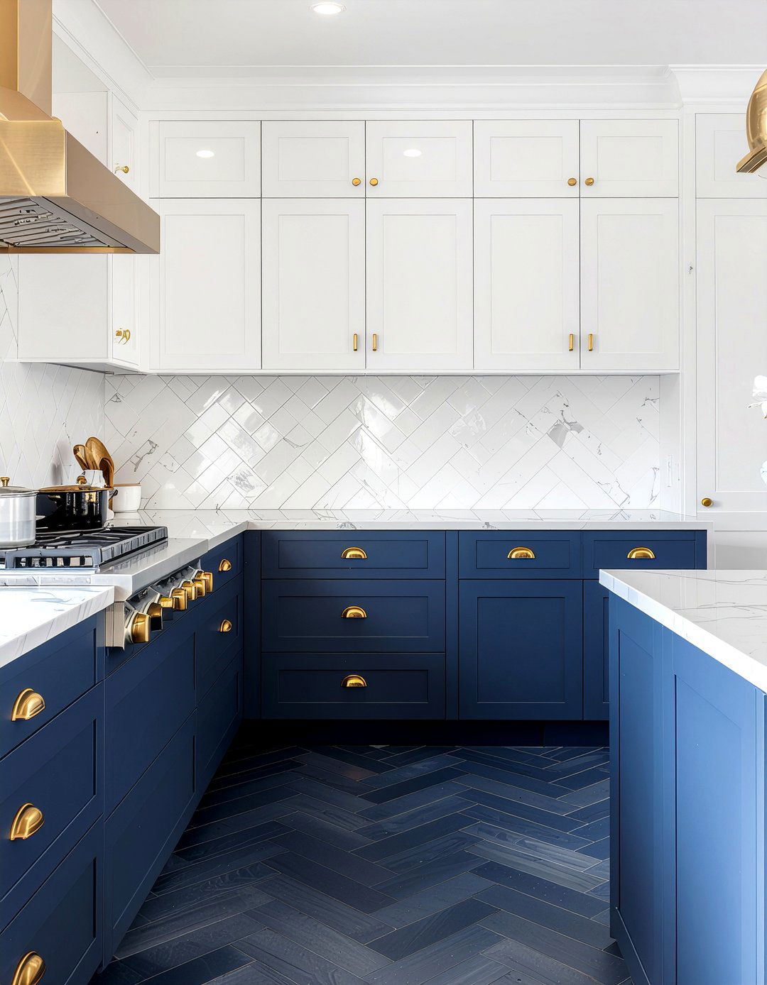 30 Herringbone Backsplash Kitchen Ideas for a Stylish Look