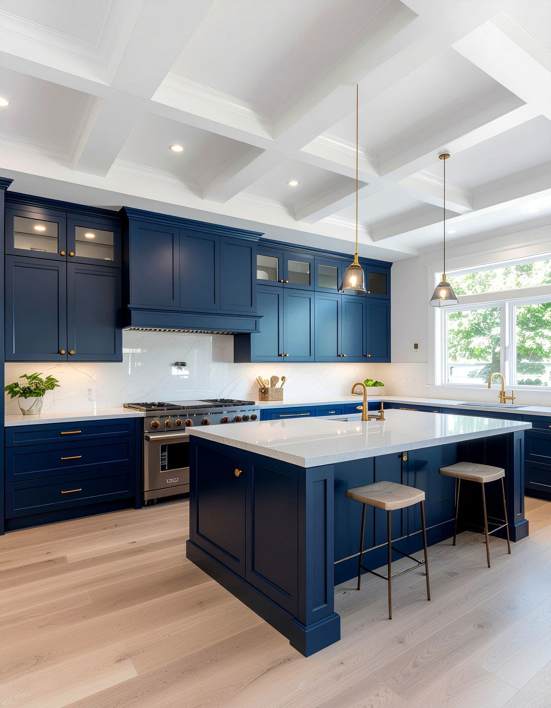Navy Blue Kitchen - 30 curated kitchen ideas