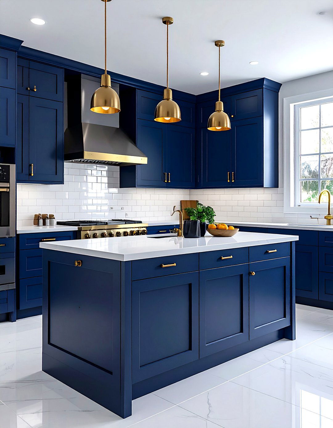 Navy Blue Kitchen - 30 perfect kitchen ideas