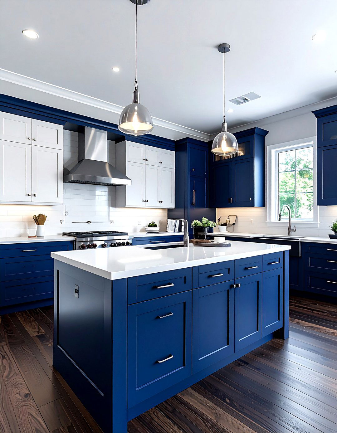 Navy Blue Kitchen - 30 complete kitchen ideas