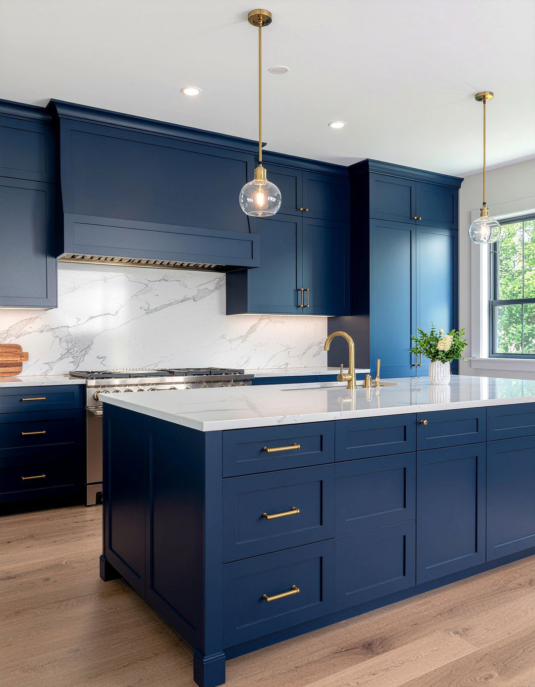 Navy Blue Kitchen Cabinets - 30 kitchen cabinet ideas