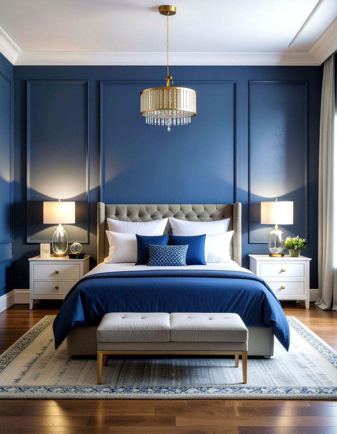 Navy Blue Paint Colors - 30 solar system bedroom ideas