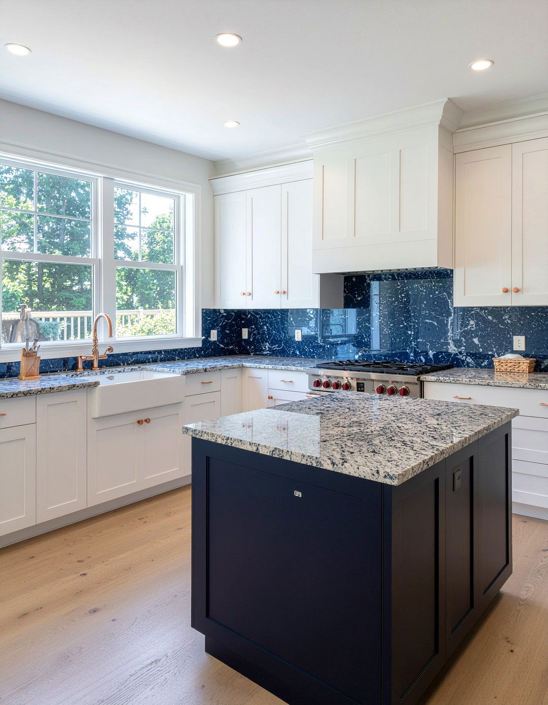 Navy Blue Quartz Backsplash - 30 quartz backsplash kitchen ideas