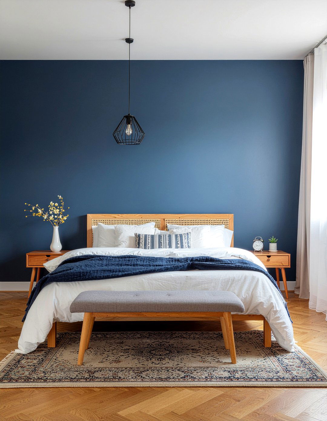 Navy Blue Wallpaper - 30 bedroom removable wallpapers