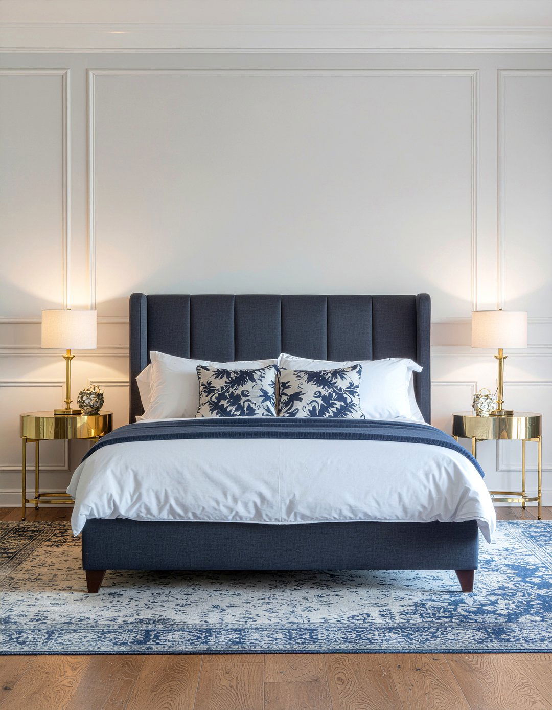 30 Bedroom Wingback Headboards for a Sophisticated Look