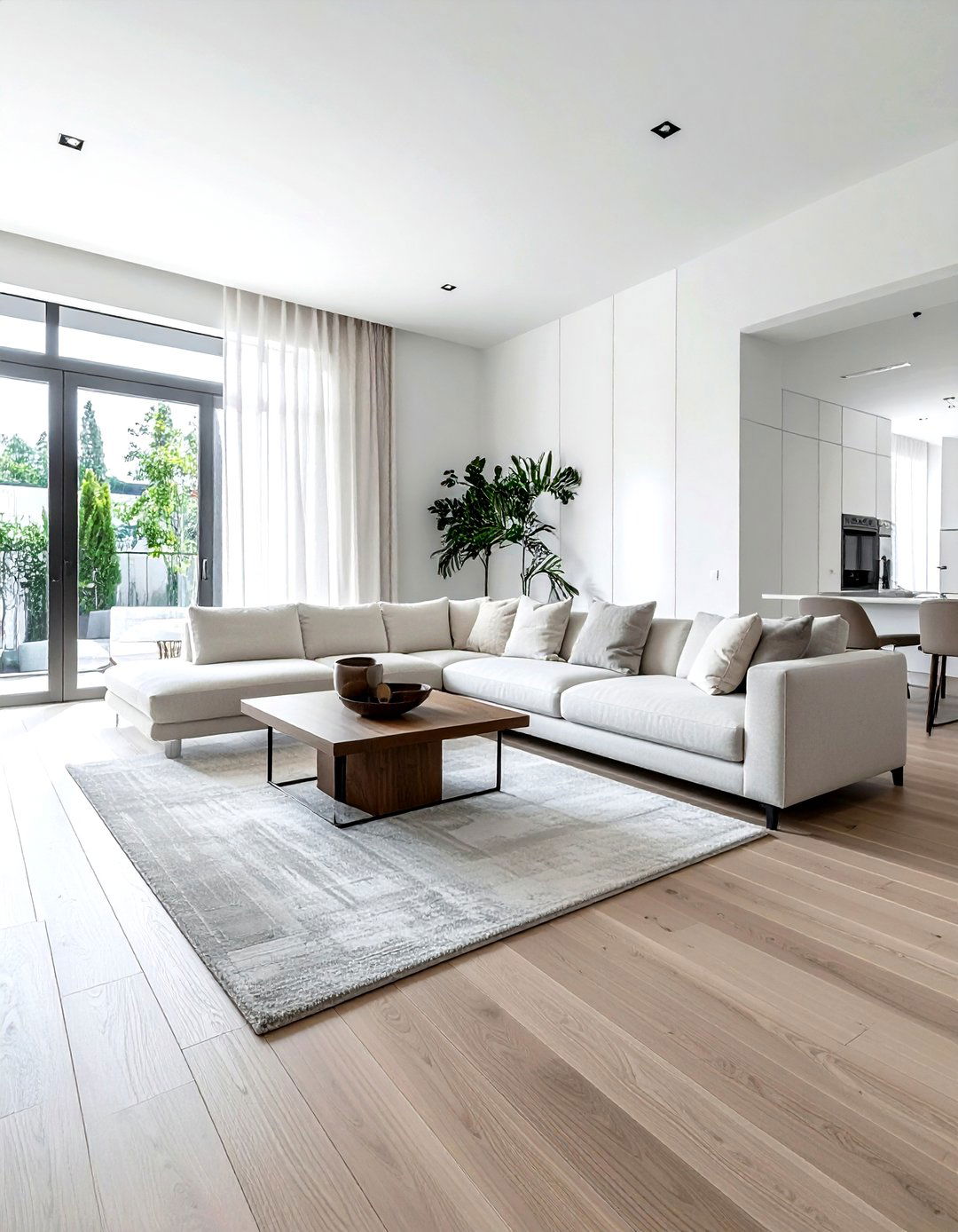 Negative space in room design - 30 decor proportion ideas