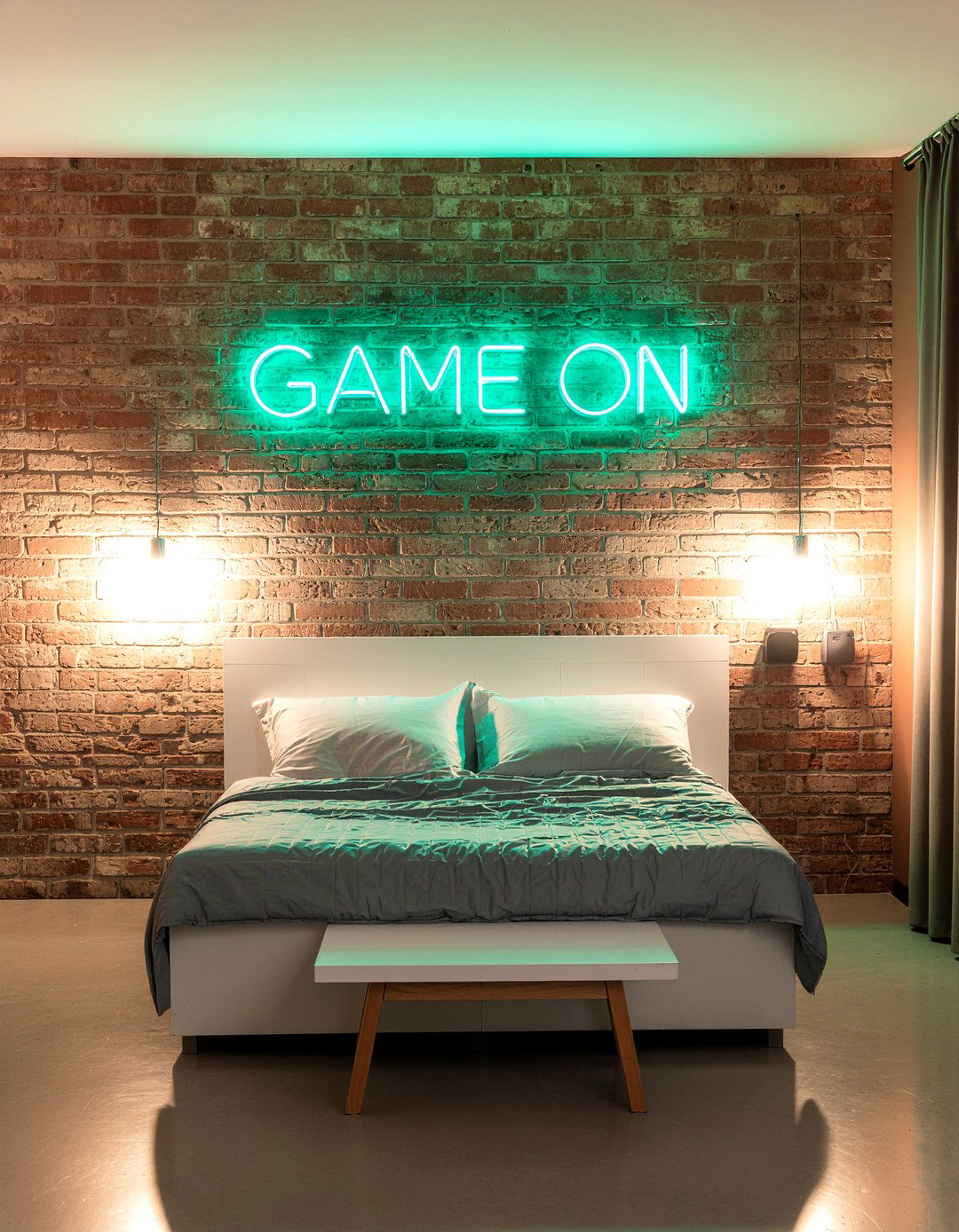Neon Sign Decor - 30 video game bedroom ideas