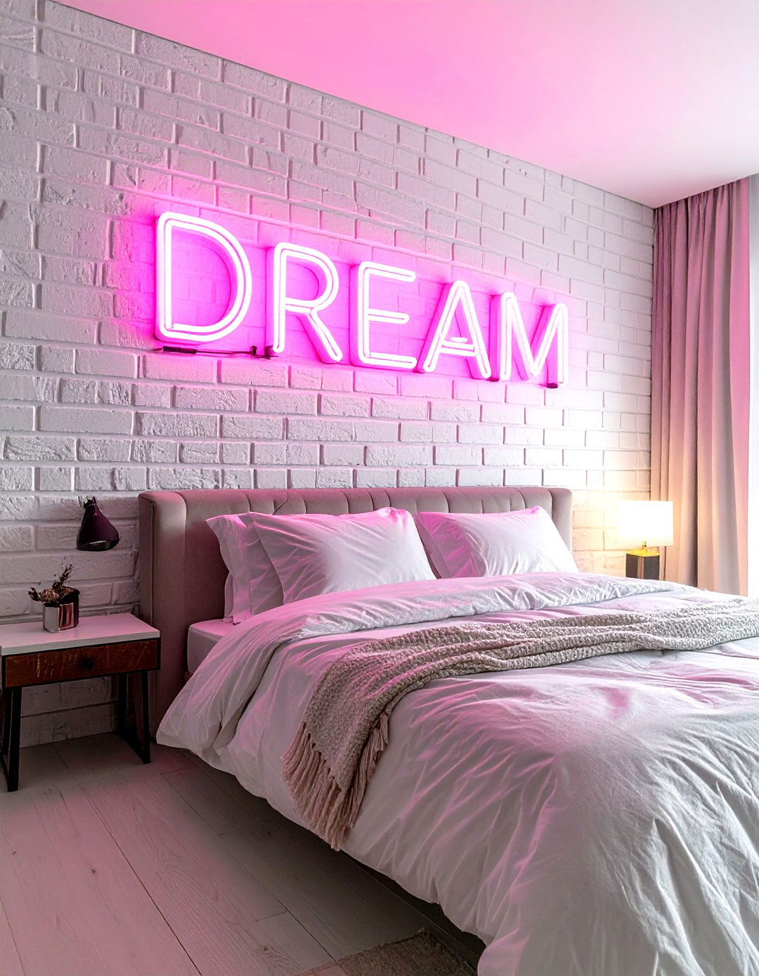 Neon sign - 30 dreamy decor ideas