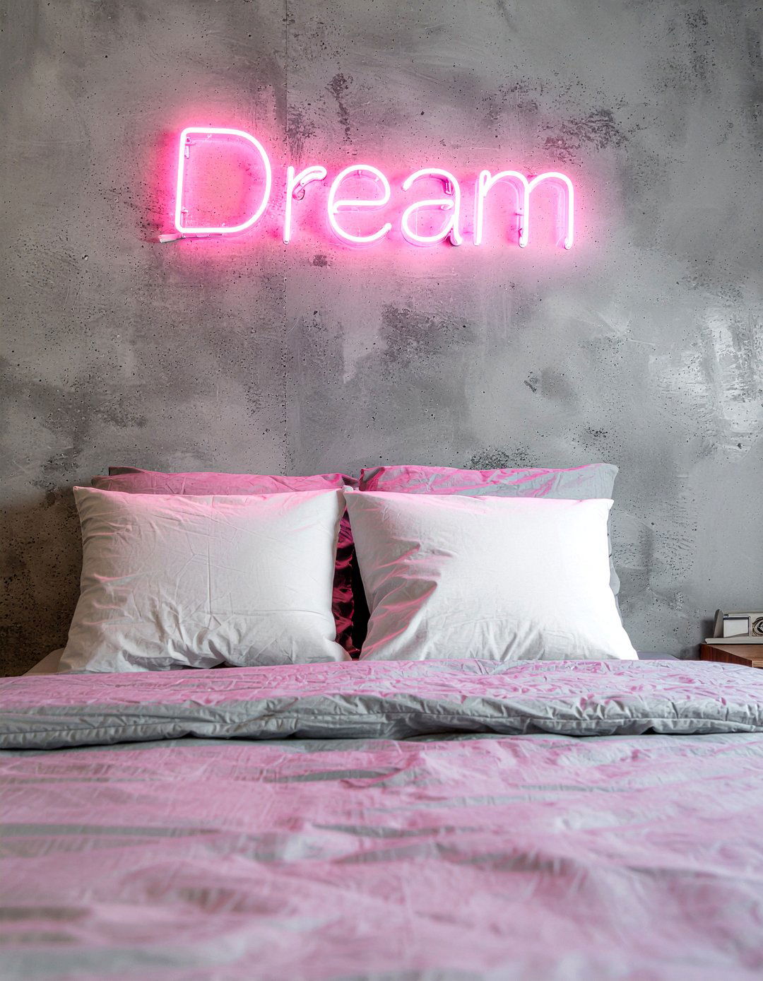 Neon wall sign - 30 tween bedroom ideas