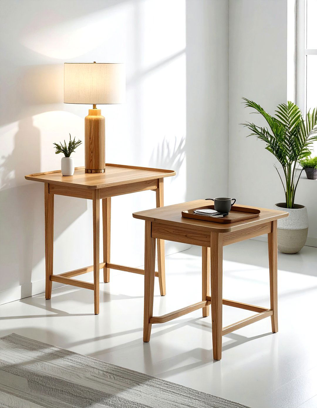 Nested Table - 30 living room tablescape ideas